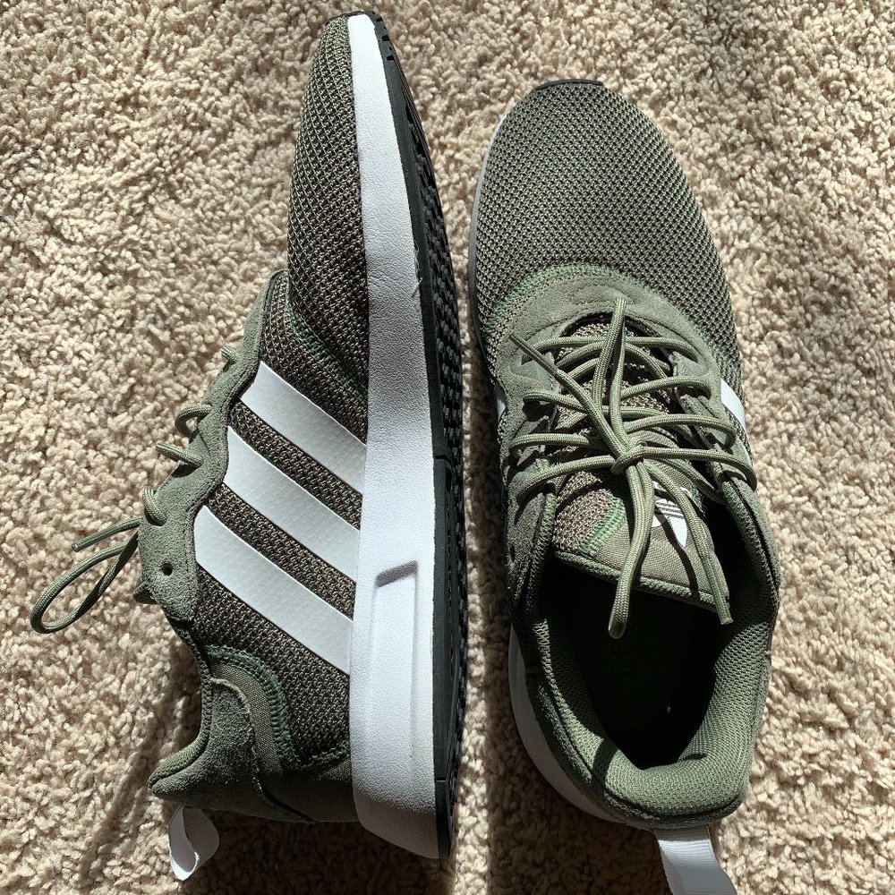 Adidas Running Slip-Ons 10 Green